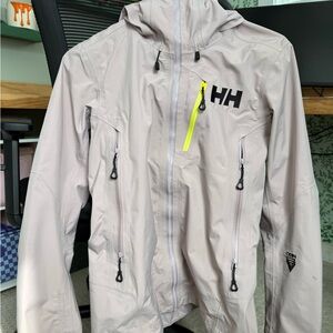 Helly Hansen Pale Pink Shell Ski Jacket